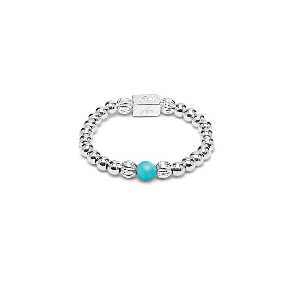 Aster Silver Ring - Turquoise