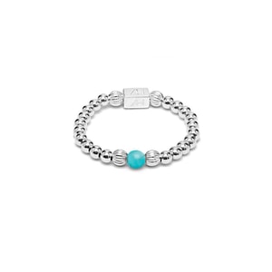 Aster Silver Ring - Turquoise