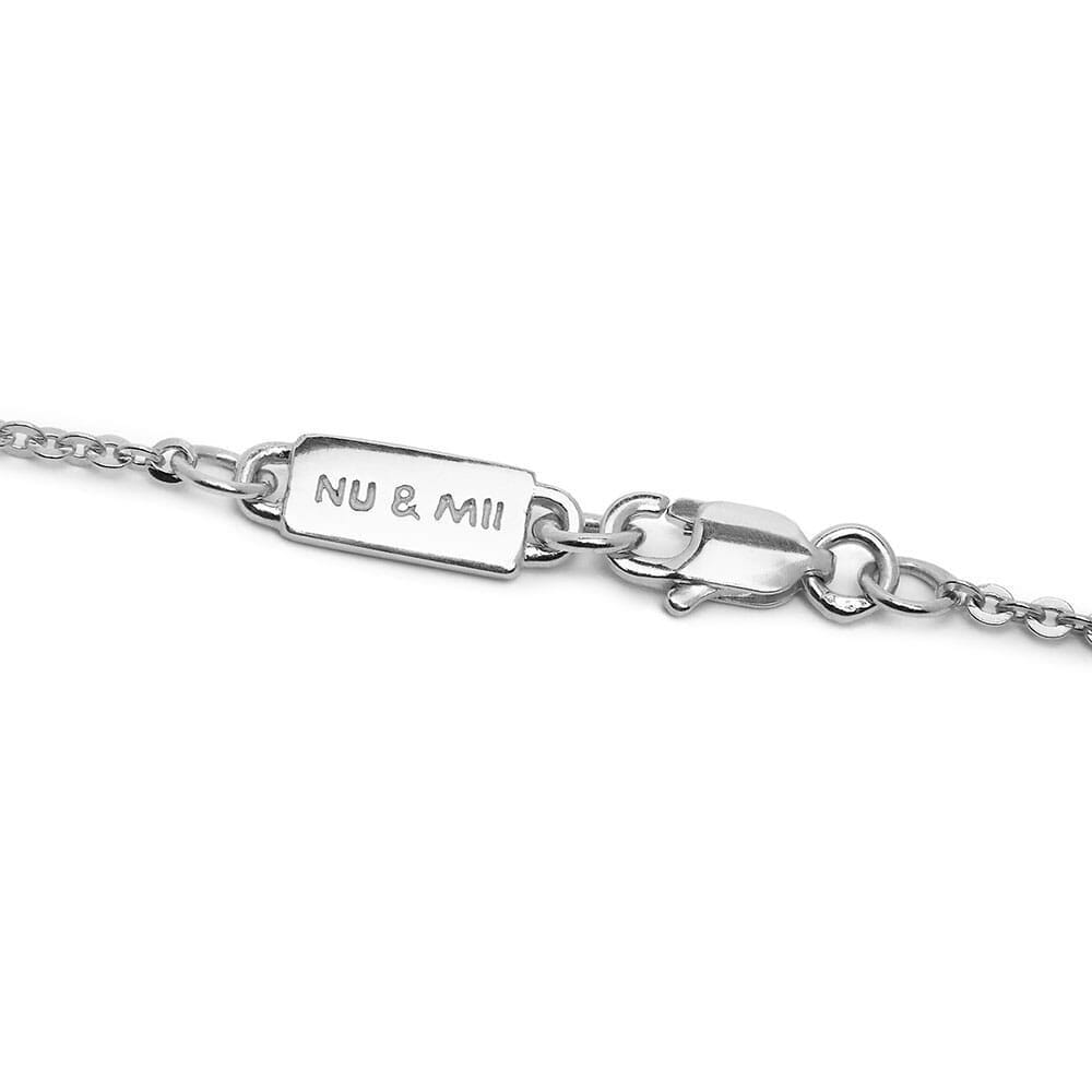 Outlet NU & MII Orla Silver Chain Necklace
