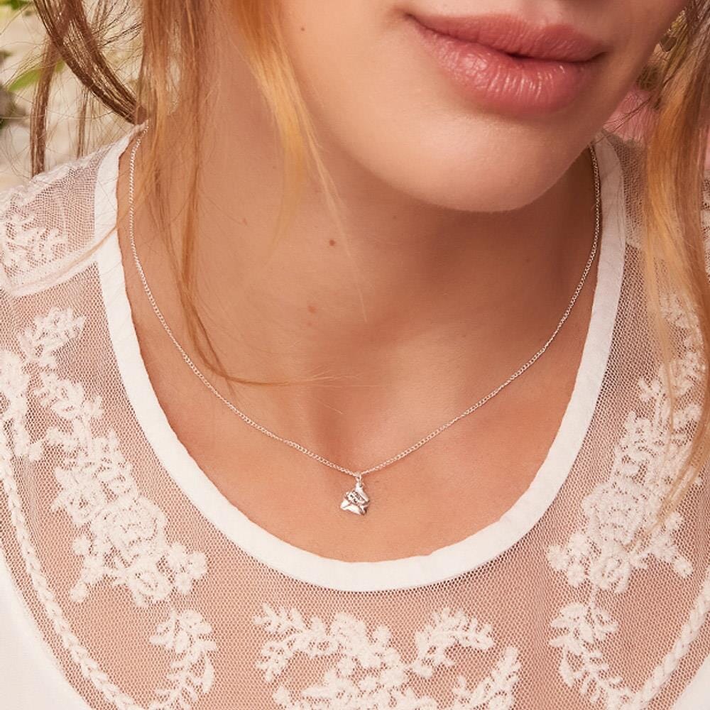 Outlet Itsy Bitsy Silver Necklace - Love Letter