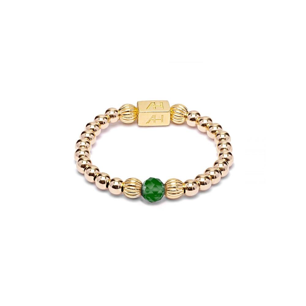 Aster Trio Gold Plated Ring Stack