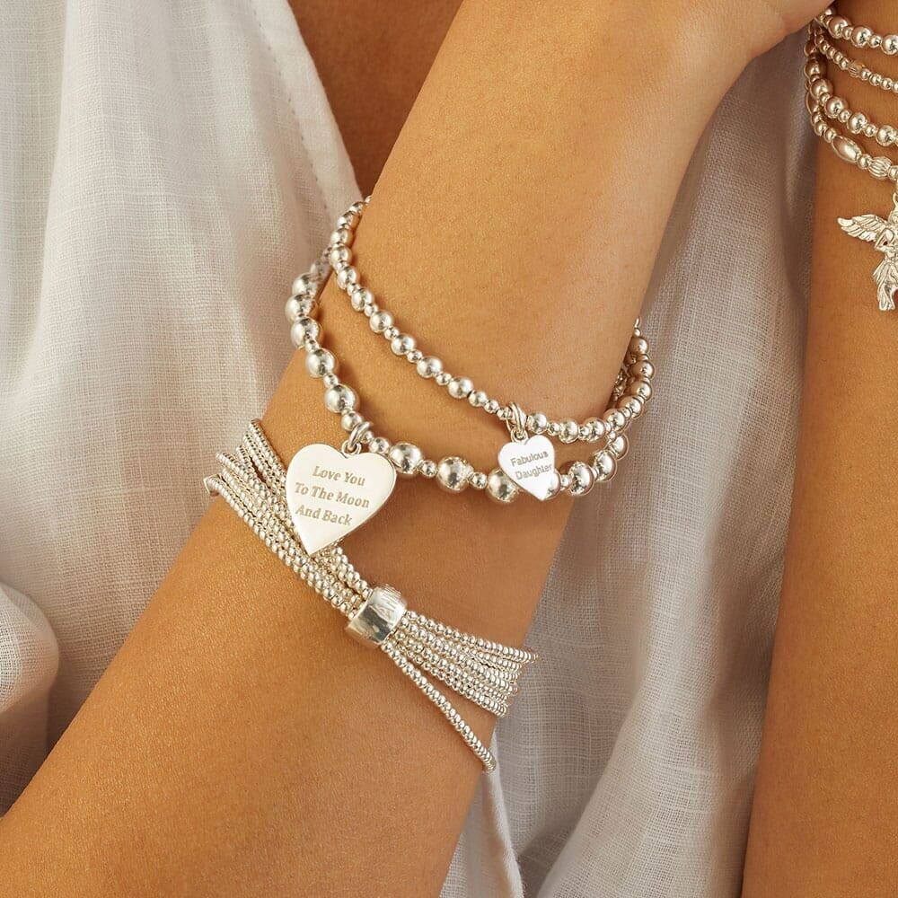Lucki Silver Looped Bracelet