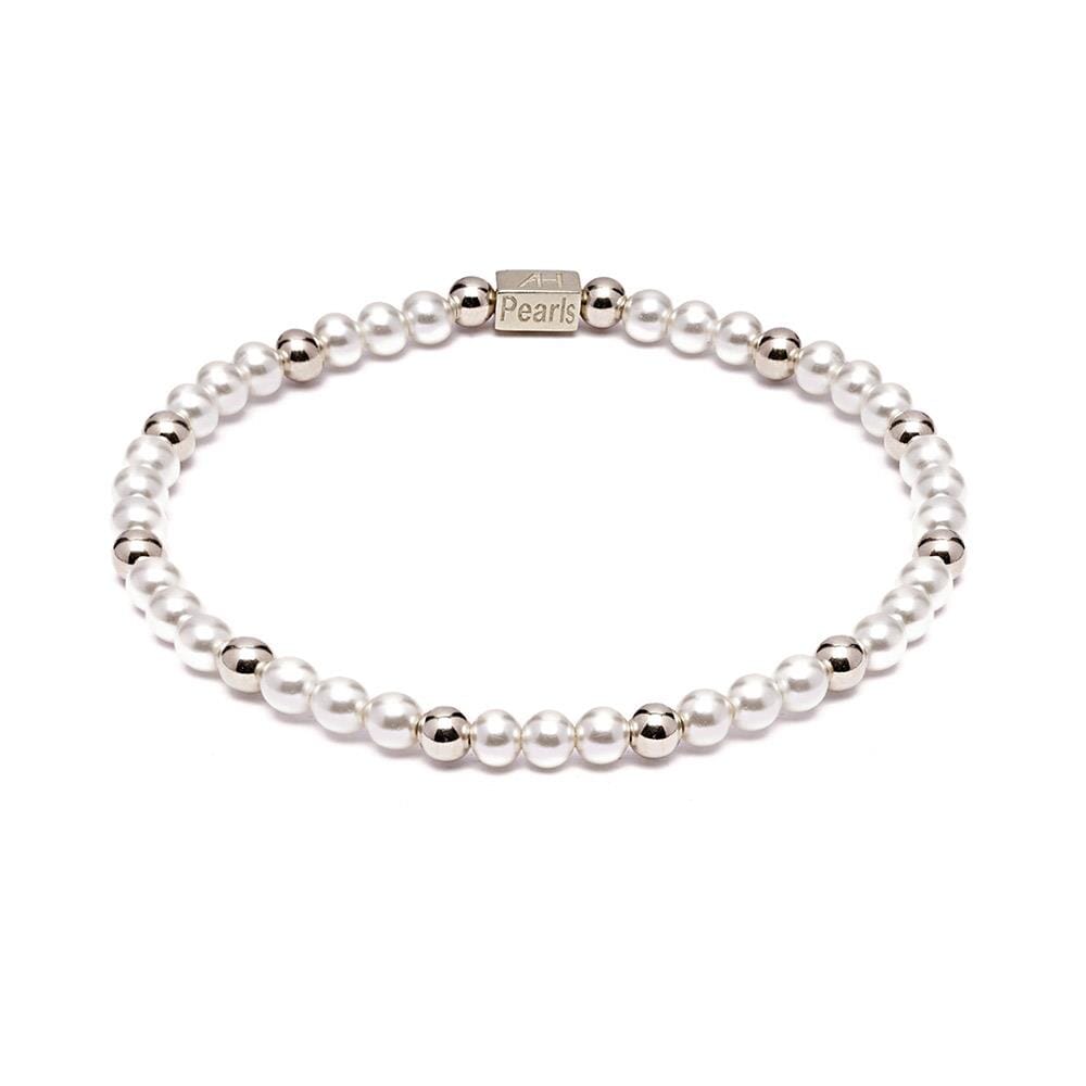 Pearls of Wisdom Silver Bracelet