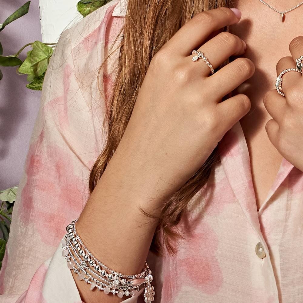 Fiore Posy Silver Ring
