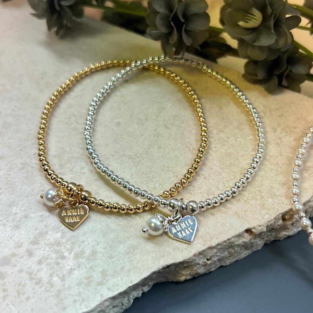 Bracciale Annie Haak Santeenie In Argento 925 Con Ciondolo Piuma