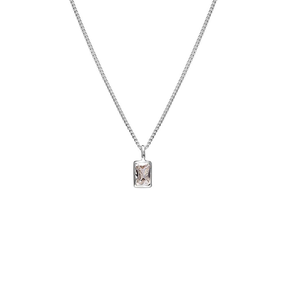 NU & MII Marlowe Silver Necklace