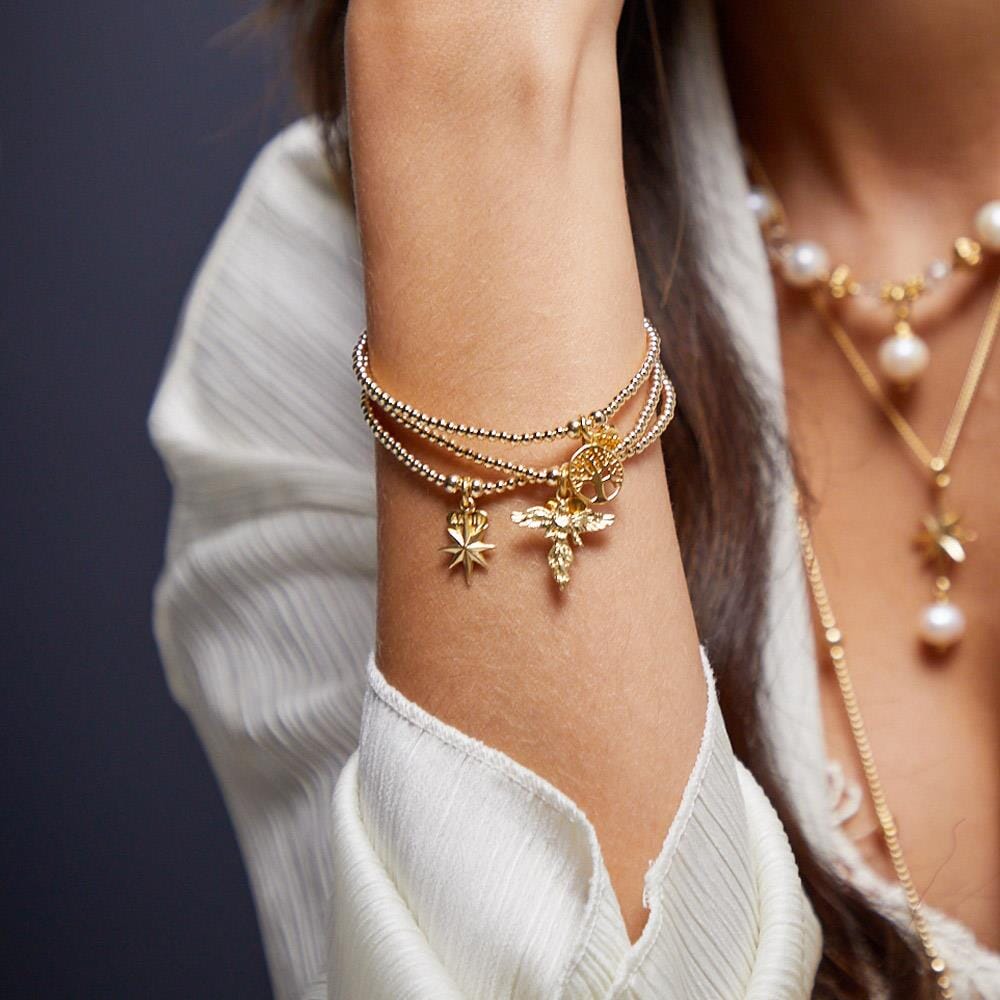 Winter Bliss Gold Plated Stack
