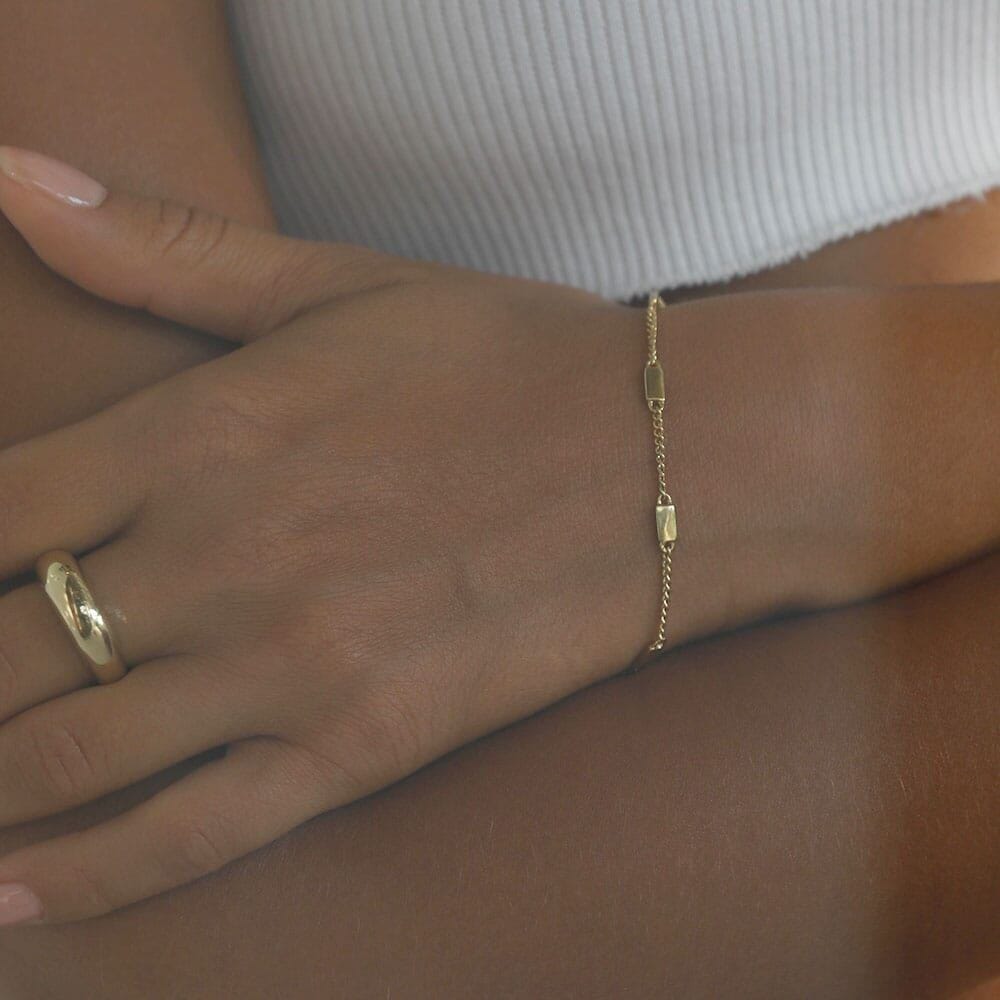 Outlet NU & MII Chelsea Gold Bracelet