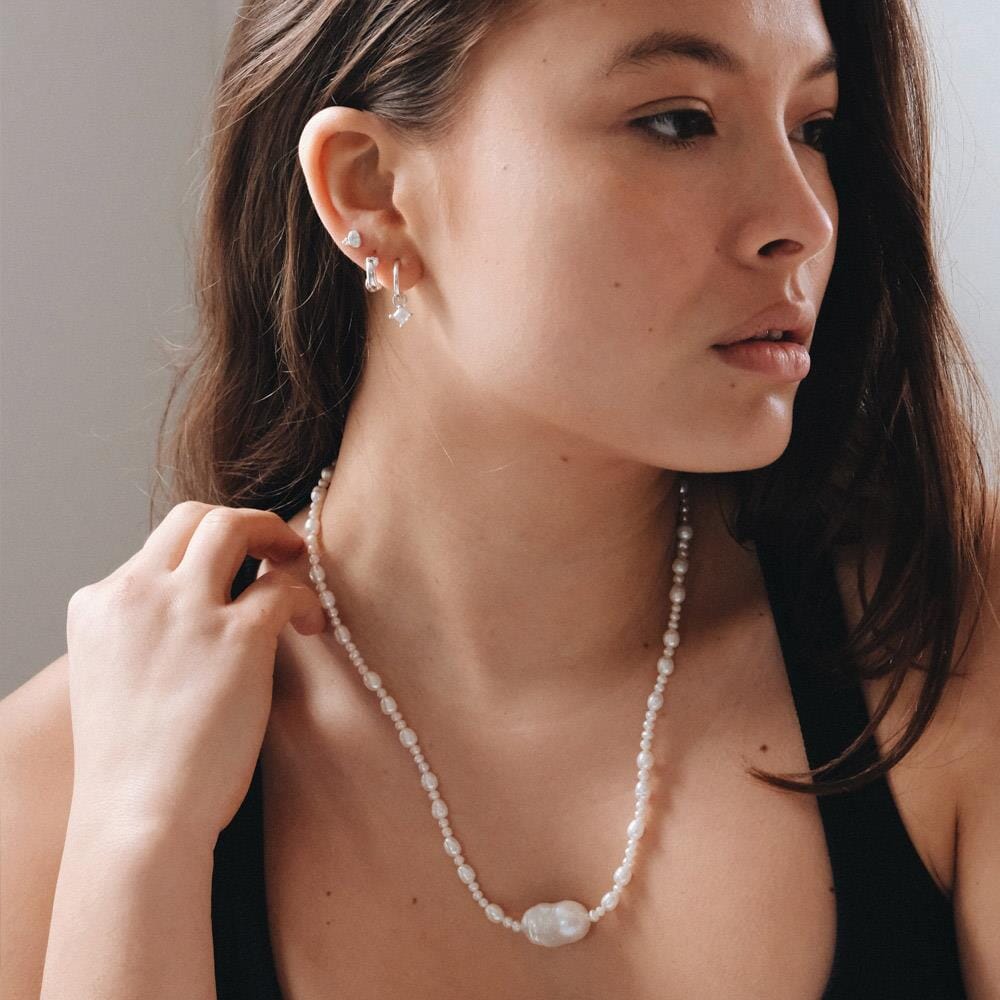 NU & MII Baroque Pearl Necklace
