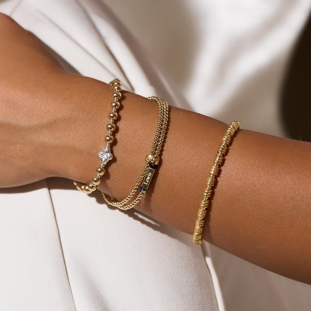 Ringlet Mixed Metal Bracelet