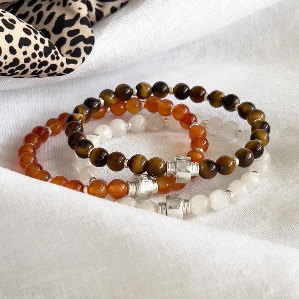 Precious Silver Bracelet - Yellow Tigers Eye