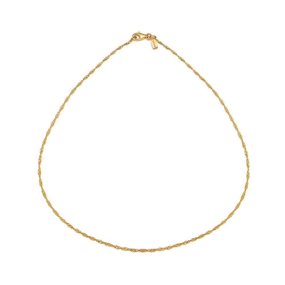 Outlet NU & MII Juliet Gold Plated Necklace