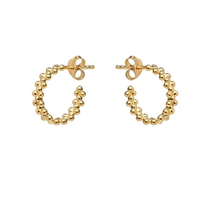 Outlet NU & MII Amelia Hoop Gold Earrings