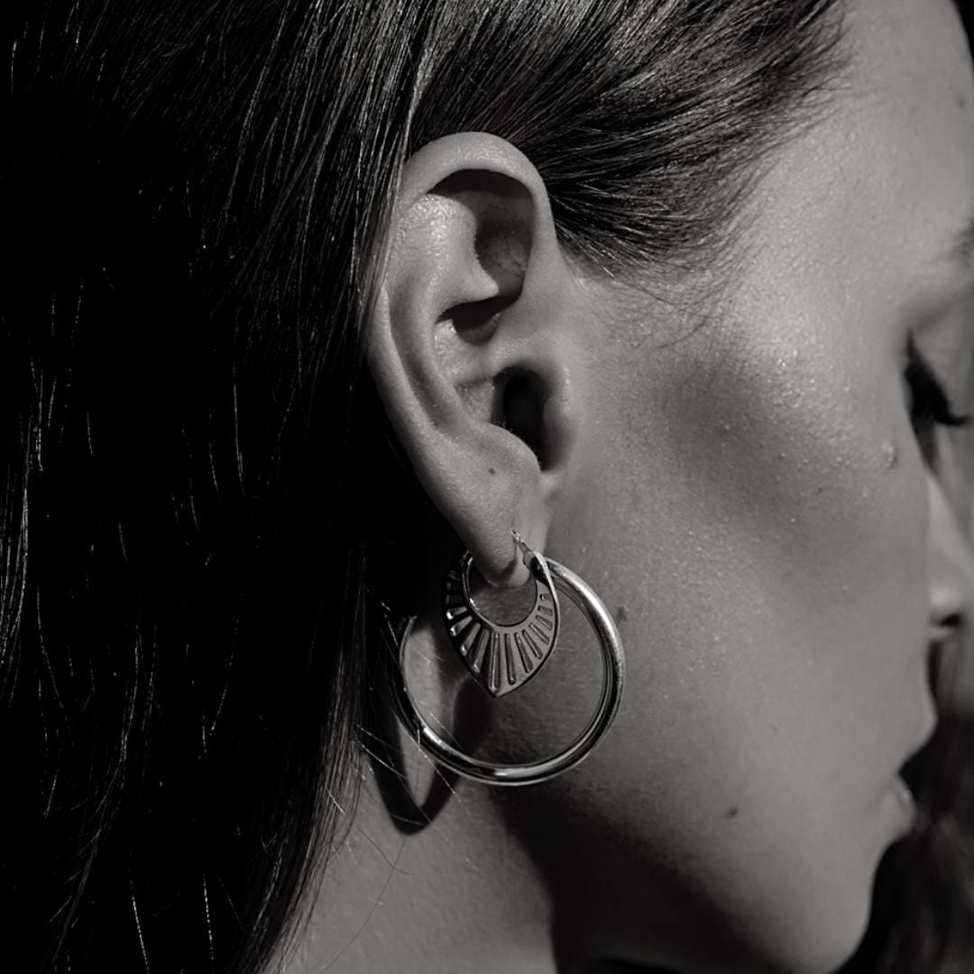 Outlet NU & MII Goddess Gold Earrings