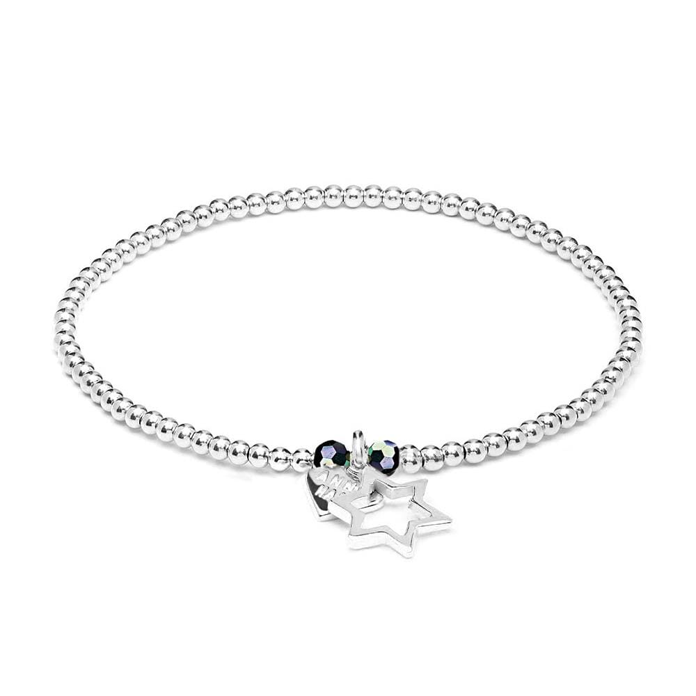 Glitz Silver Stack