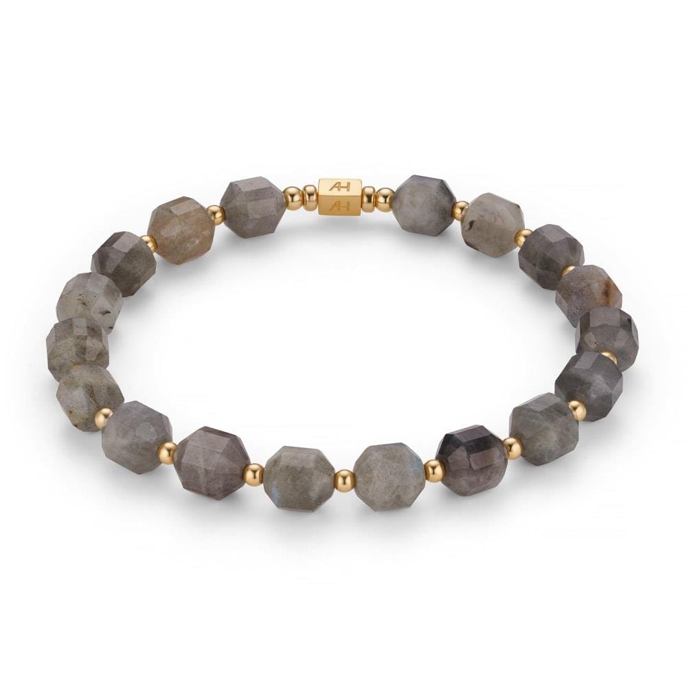 Labradorite Quartet Gold Plated Stack