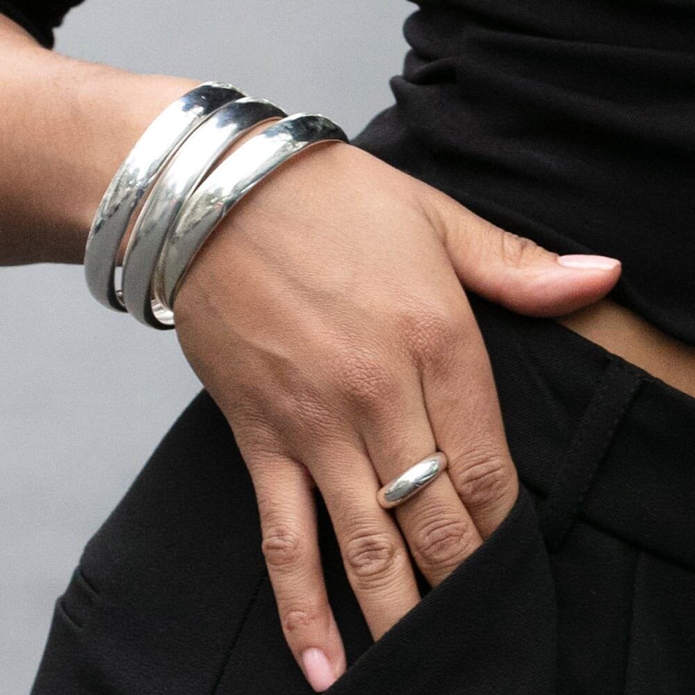 NU & MII Chloe Silver Ring