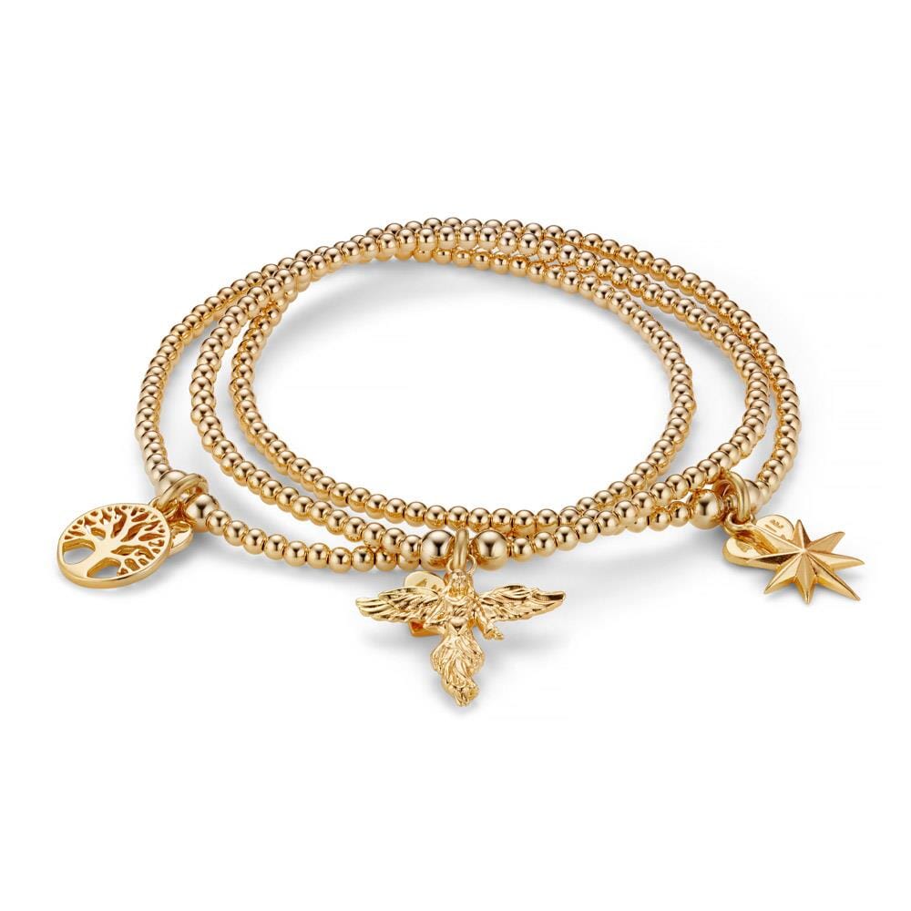 Winter Bliss Gold Plated Stack