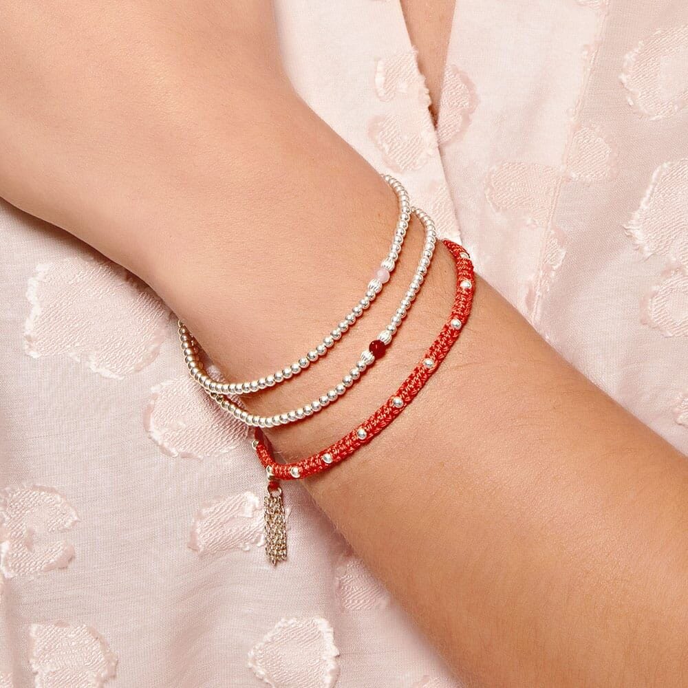 Amigo Silver Bracelet - Sunset