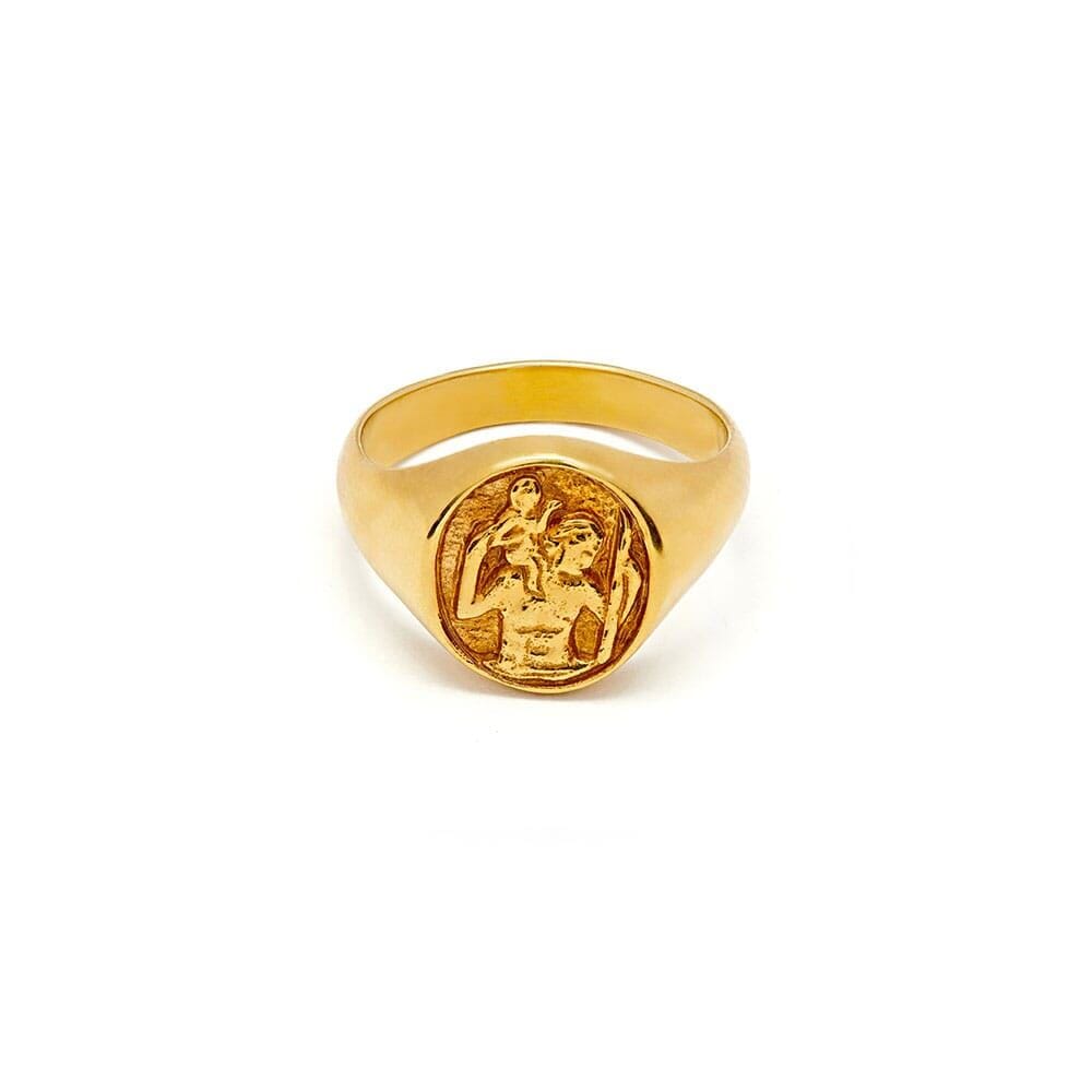 Saint sale christopher ring