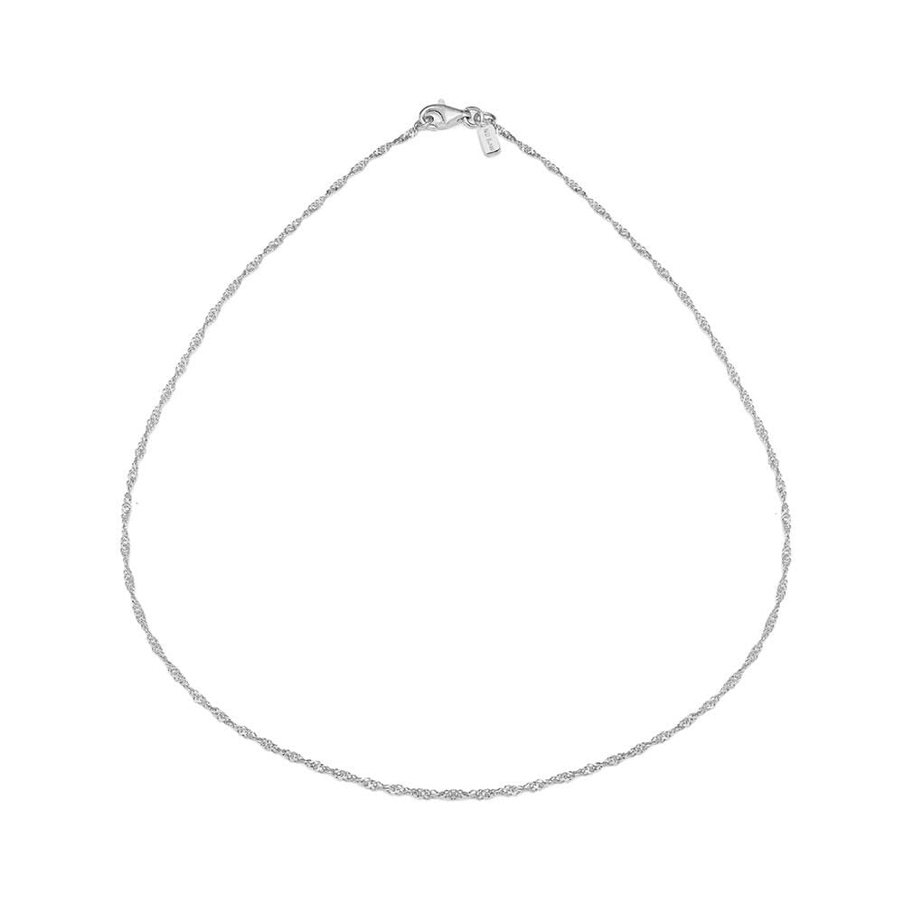 Outlet NU & MII Juliet Silver Necklace