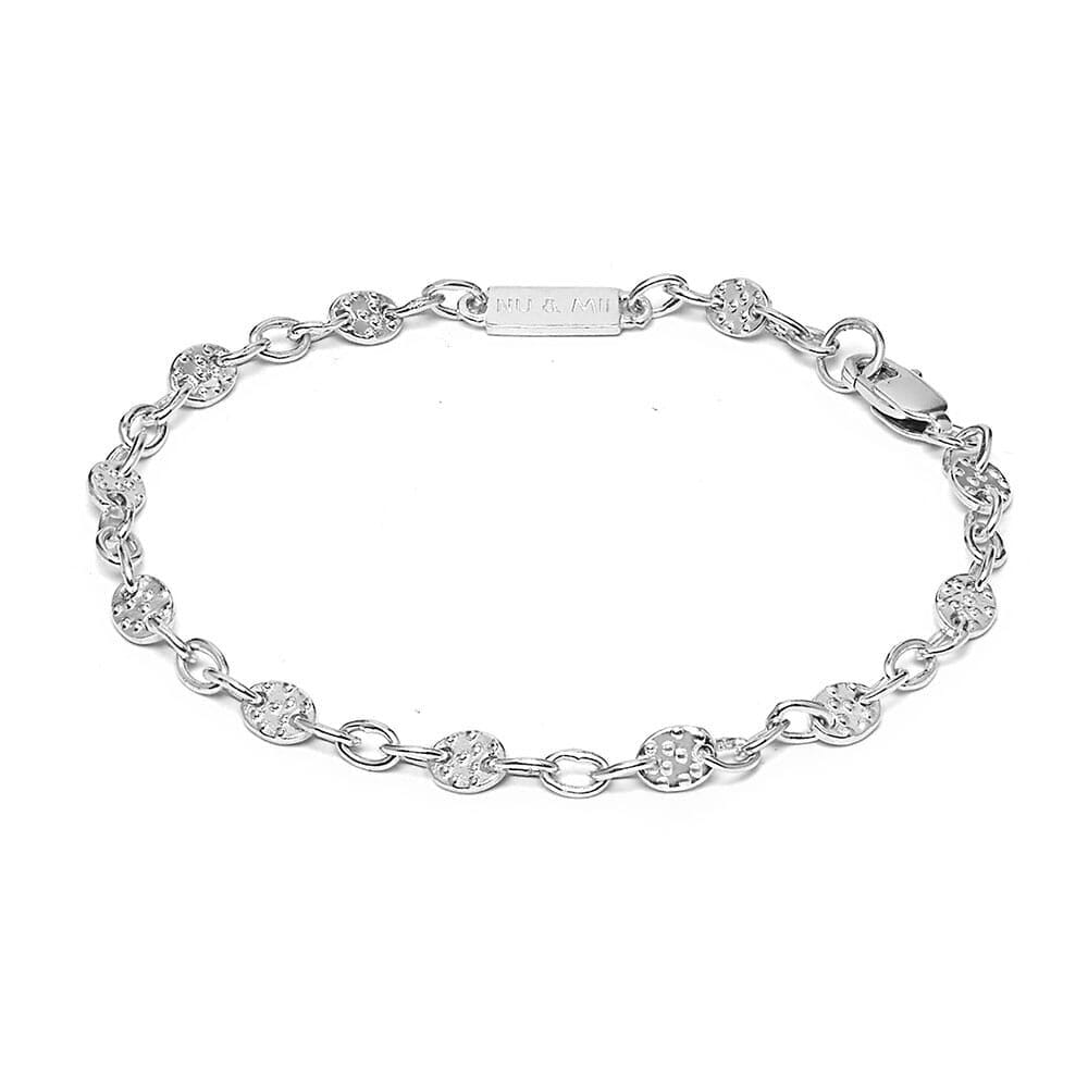 Outlet NU & MII Agnes Silver Bracelet
