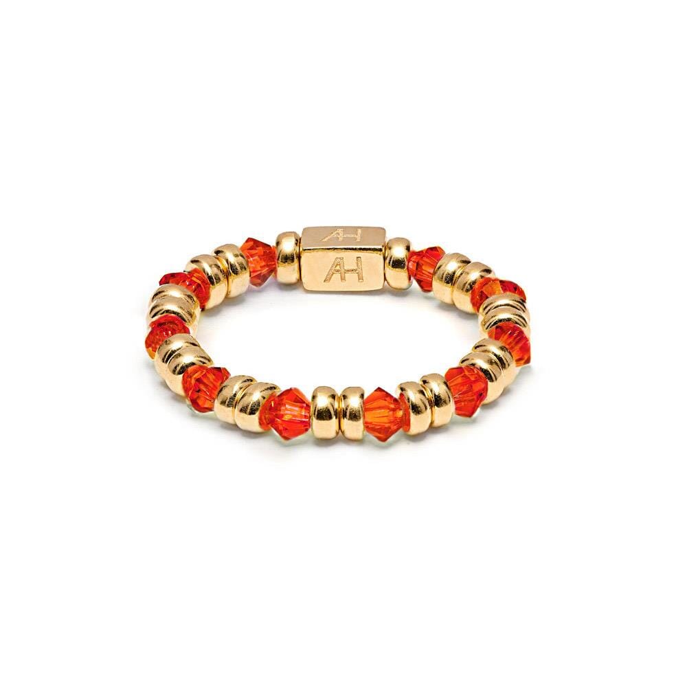 Joy Crystal Gold Plated Ring - Tango