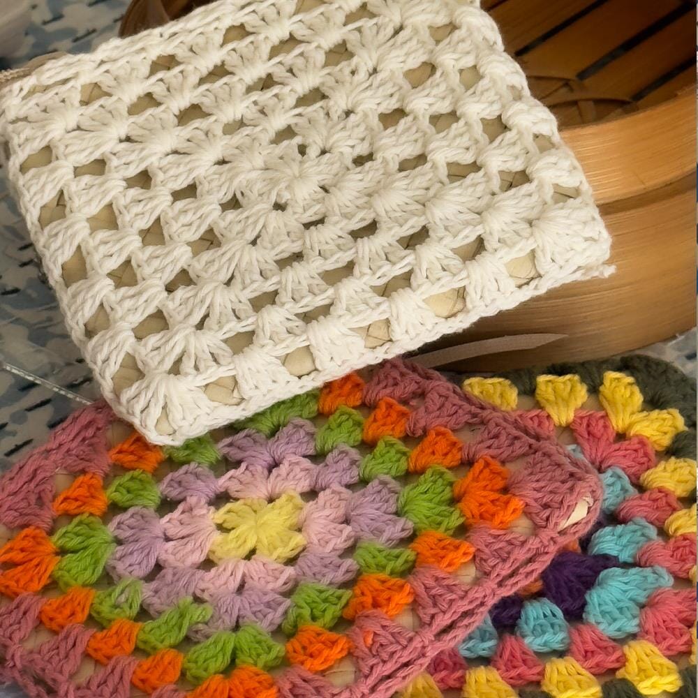 Handmade Crochet Purse - Choice of Colour
