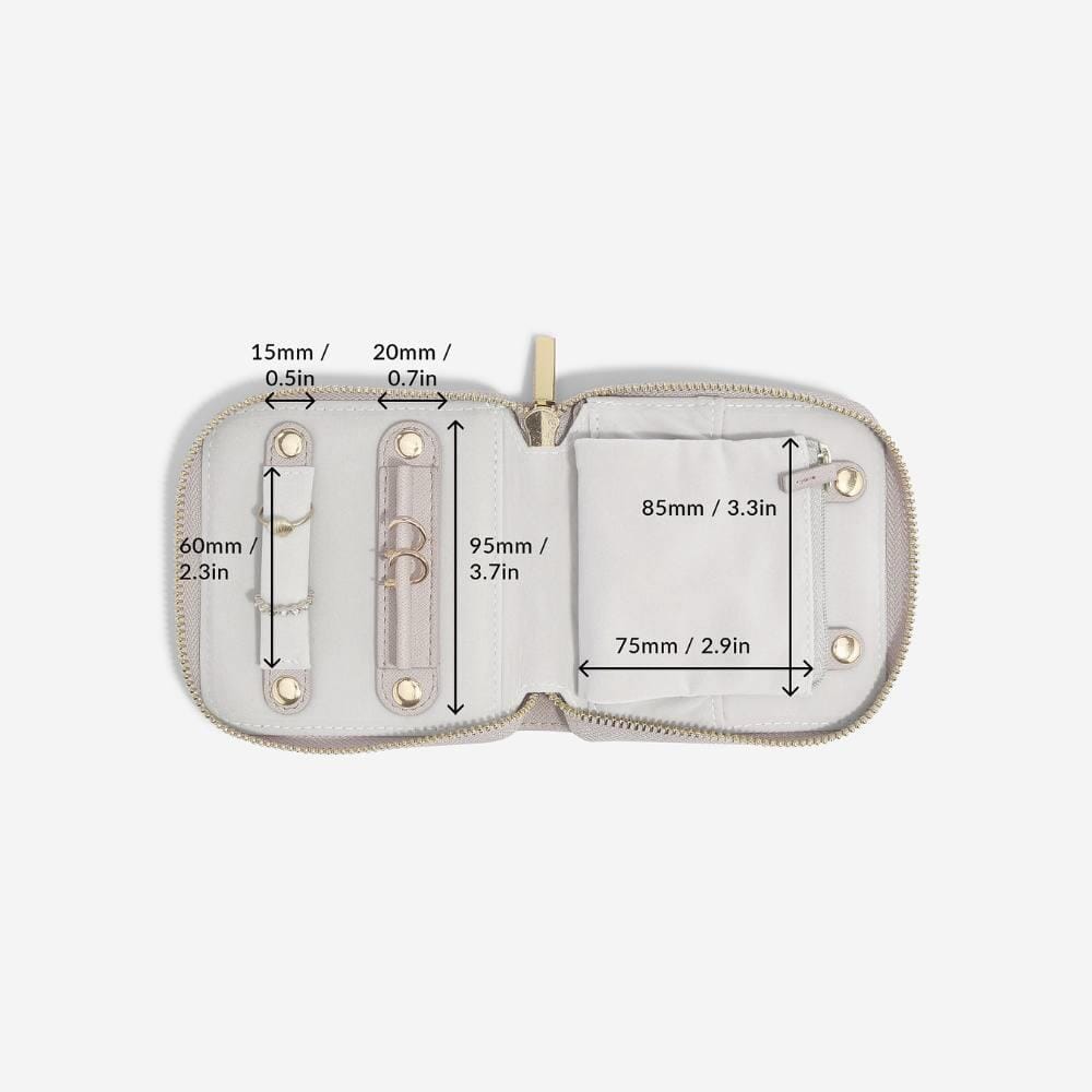Stackers Compact Jewellery Roll – Taupe