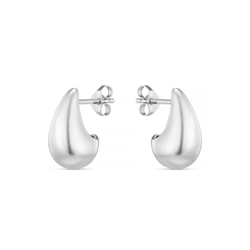 Liv Bentley Teardrop Mini Silver Stud Earrings