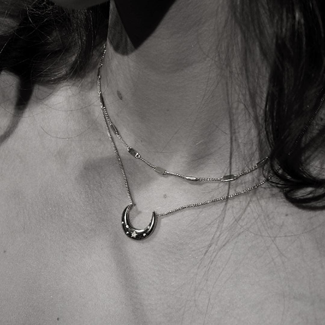 Outlet NU & MII Kamar Silver Necklace