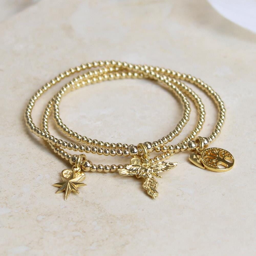 Winter Bliss Gold Plated Stack