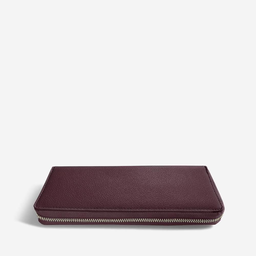 Stackers Jewellery Roll – Burgundy