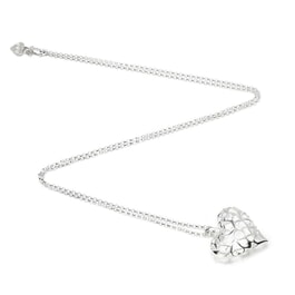 Gili Multi Heart Silver Necklace