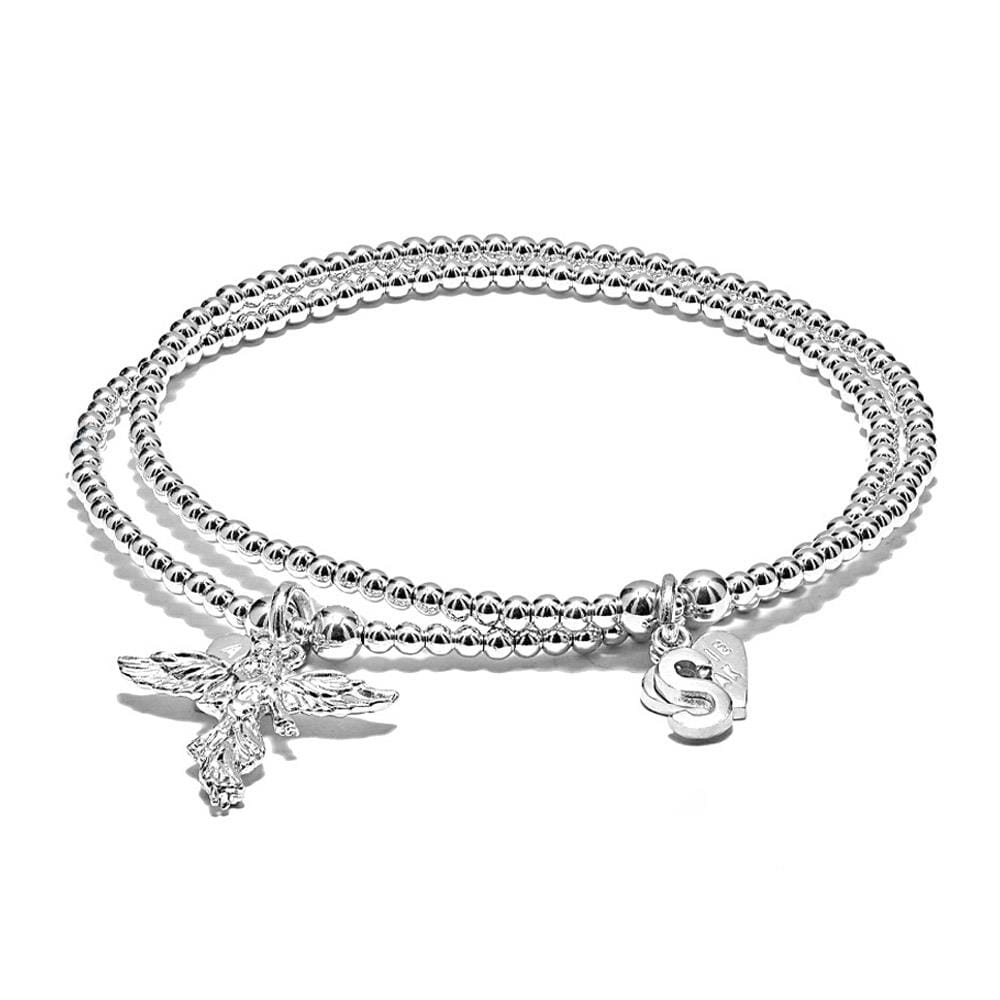Santeenie Duo Silver Bracelet Stack
