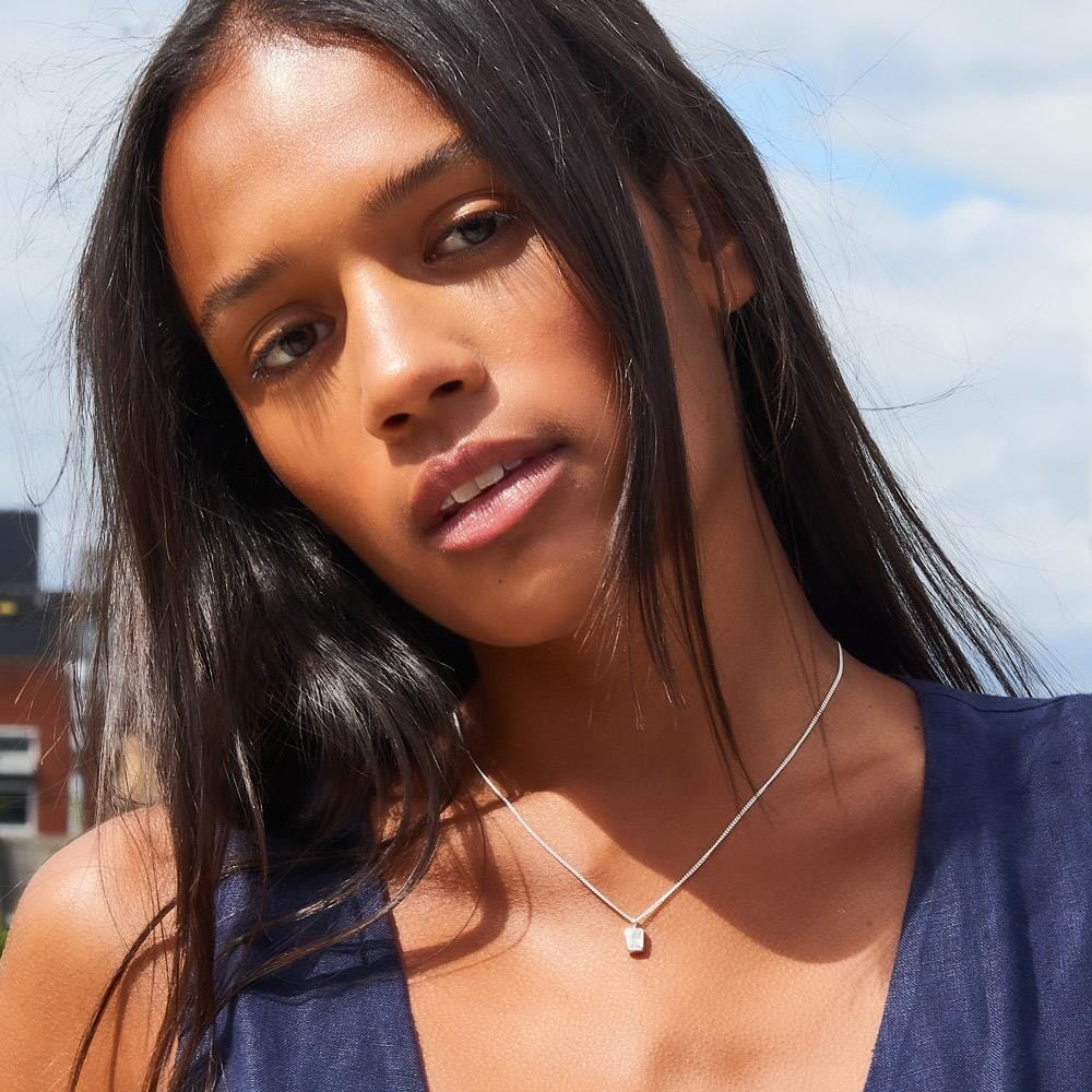 NU & MII Marlowe Silver Necklace