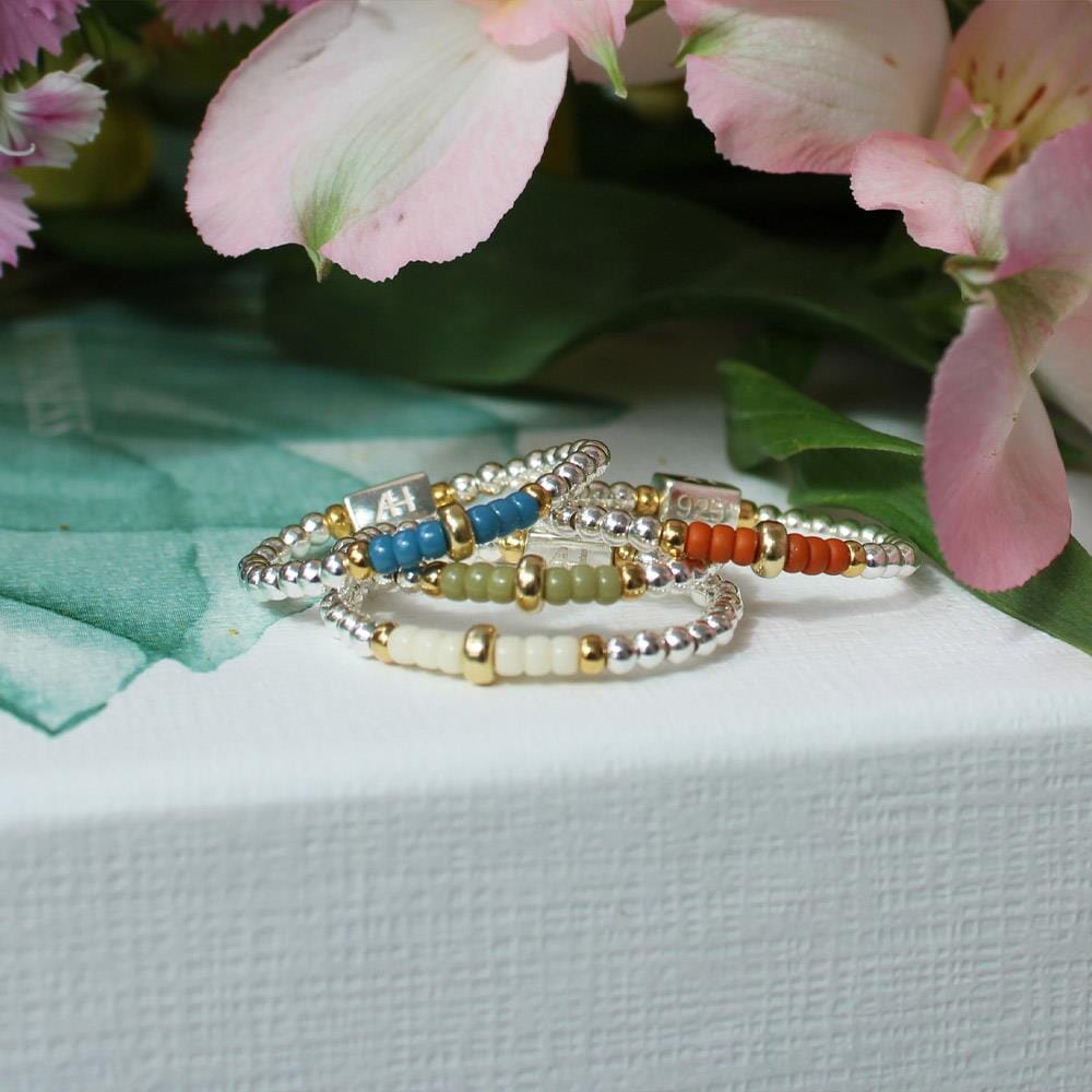 Maisie Mixed Metal Bracelet & Ring Set