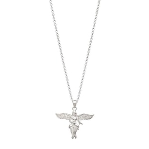 Gili My Guardian Angel Silver Necklace