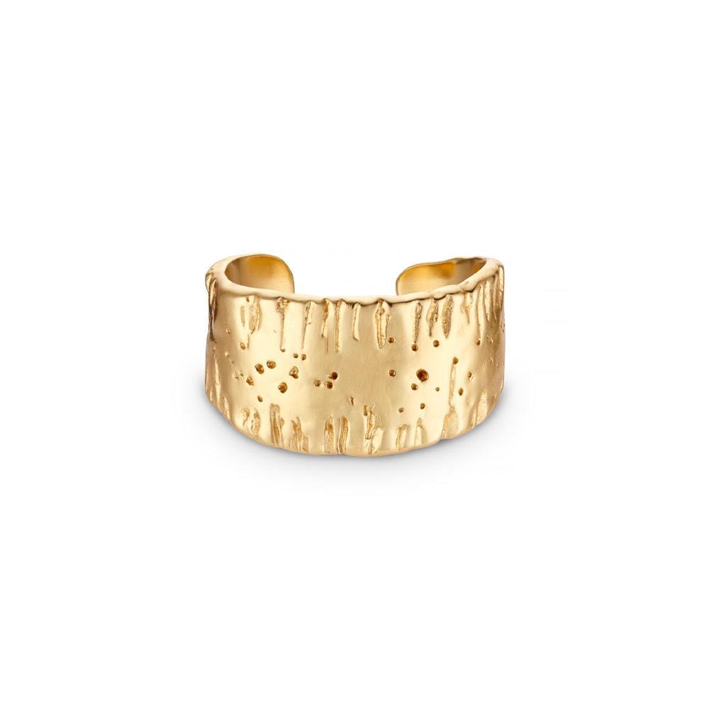 NU & MII Milano Gold Plated  Ring