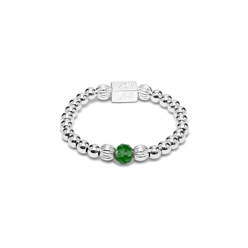 Aster Trio Silver Ring Stack
