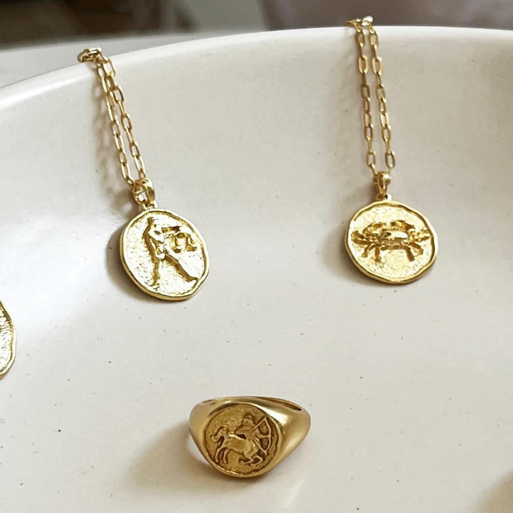 NU & MII Zodiac Gold Necklace