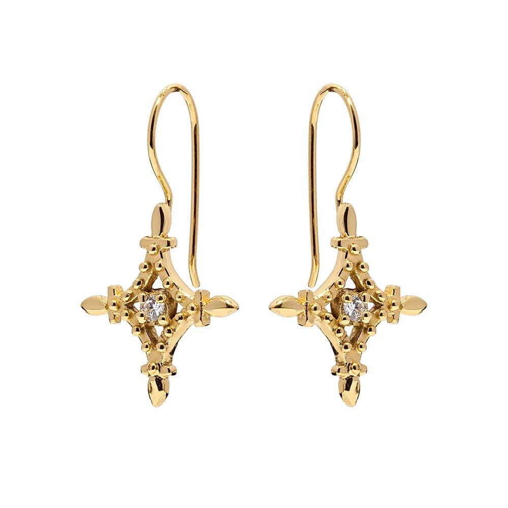 Outlet Soirée Gold Earrings