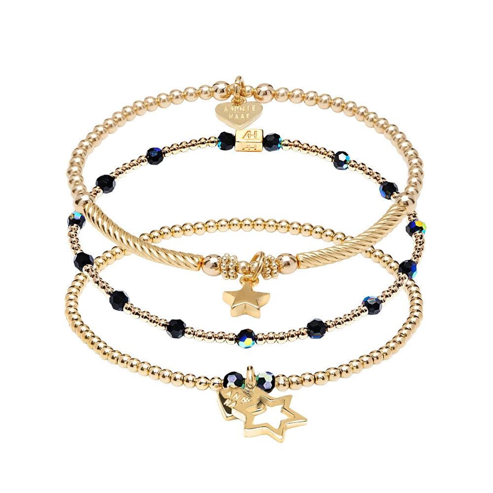 Glitz Gold Plated Stack