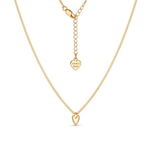 Weeny Heart Gold Plated Necklace
