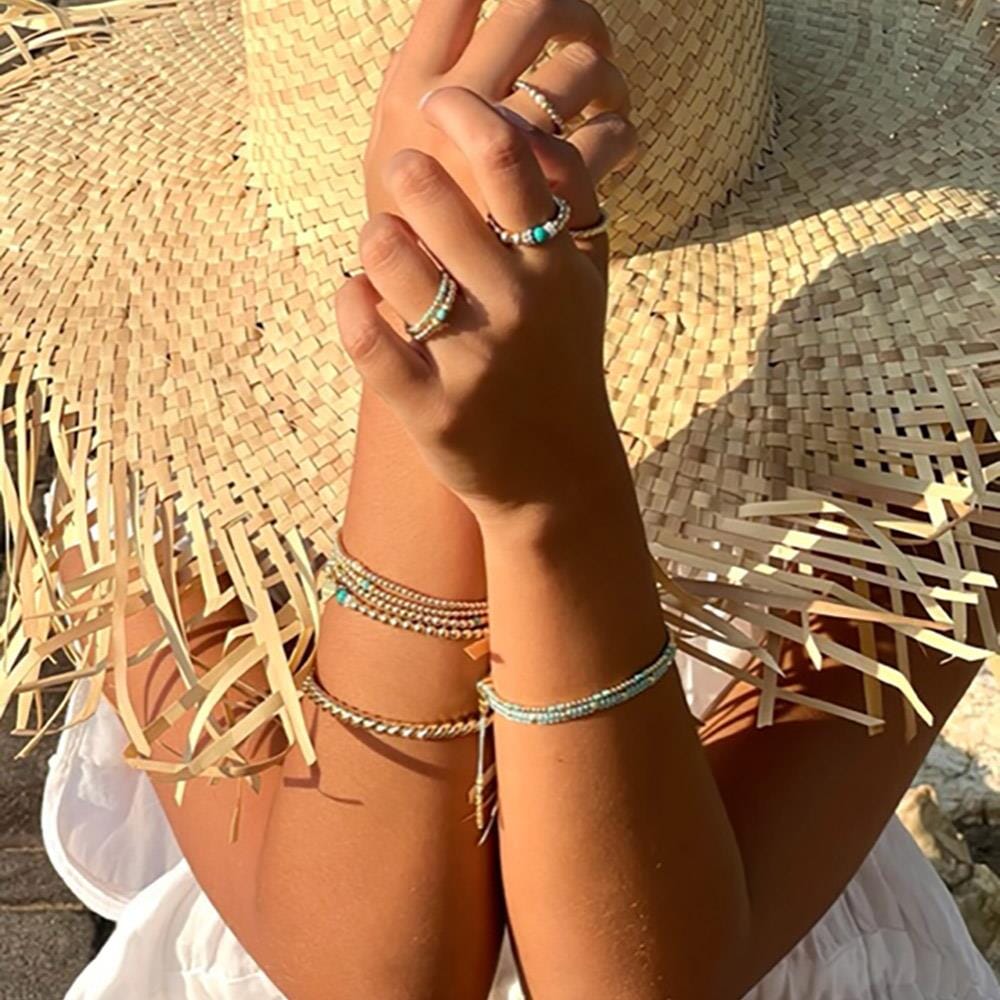 Seri Turquoise Silver Bracelet