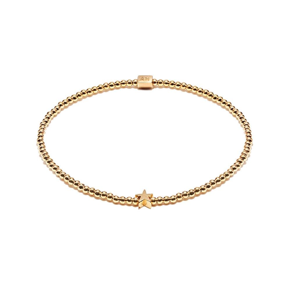 Silhouette Gold Plated Bracelet Stack