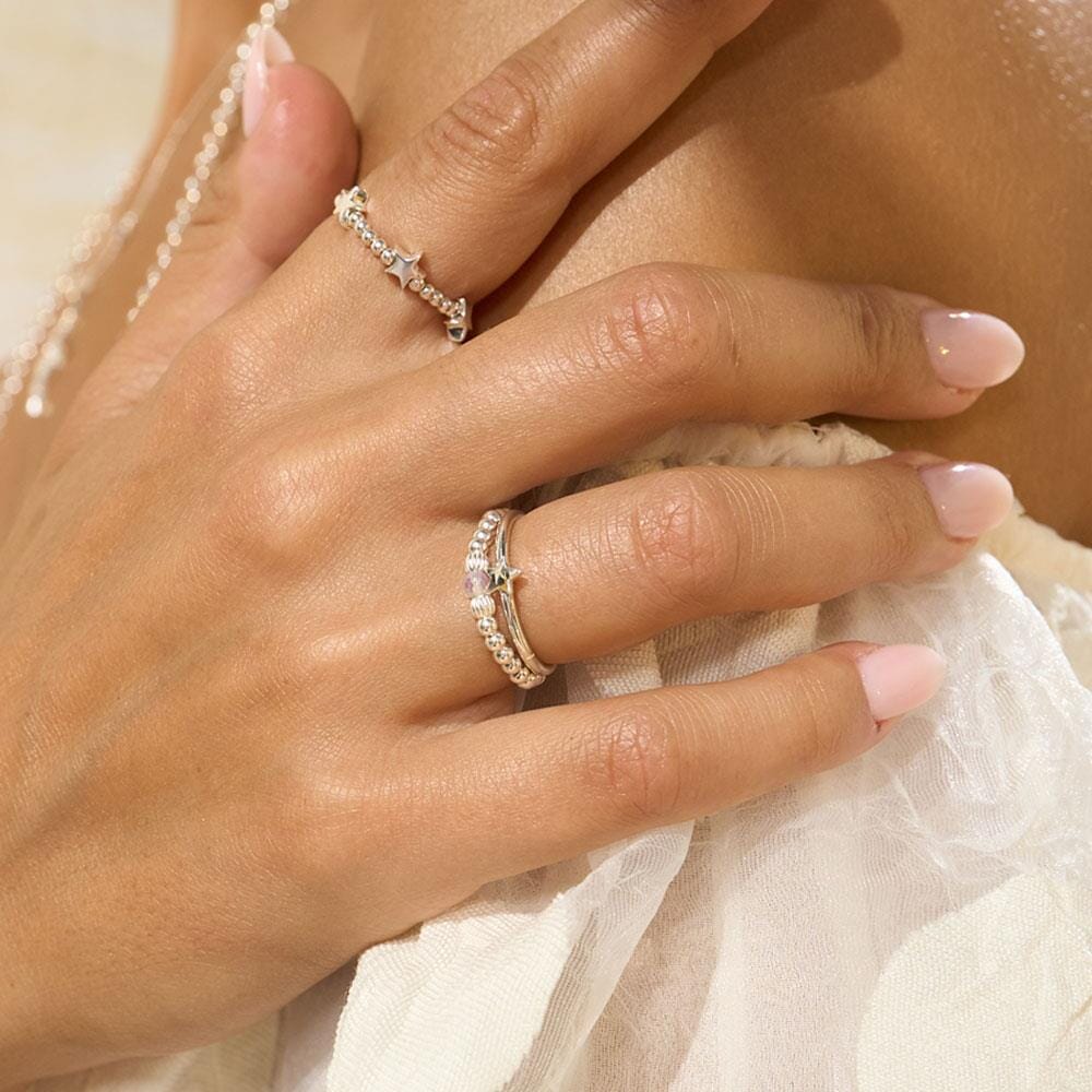 Orion Silver Ring Stack