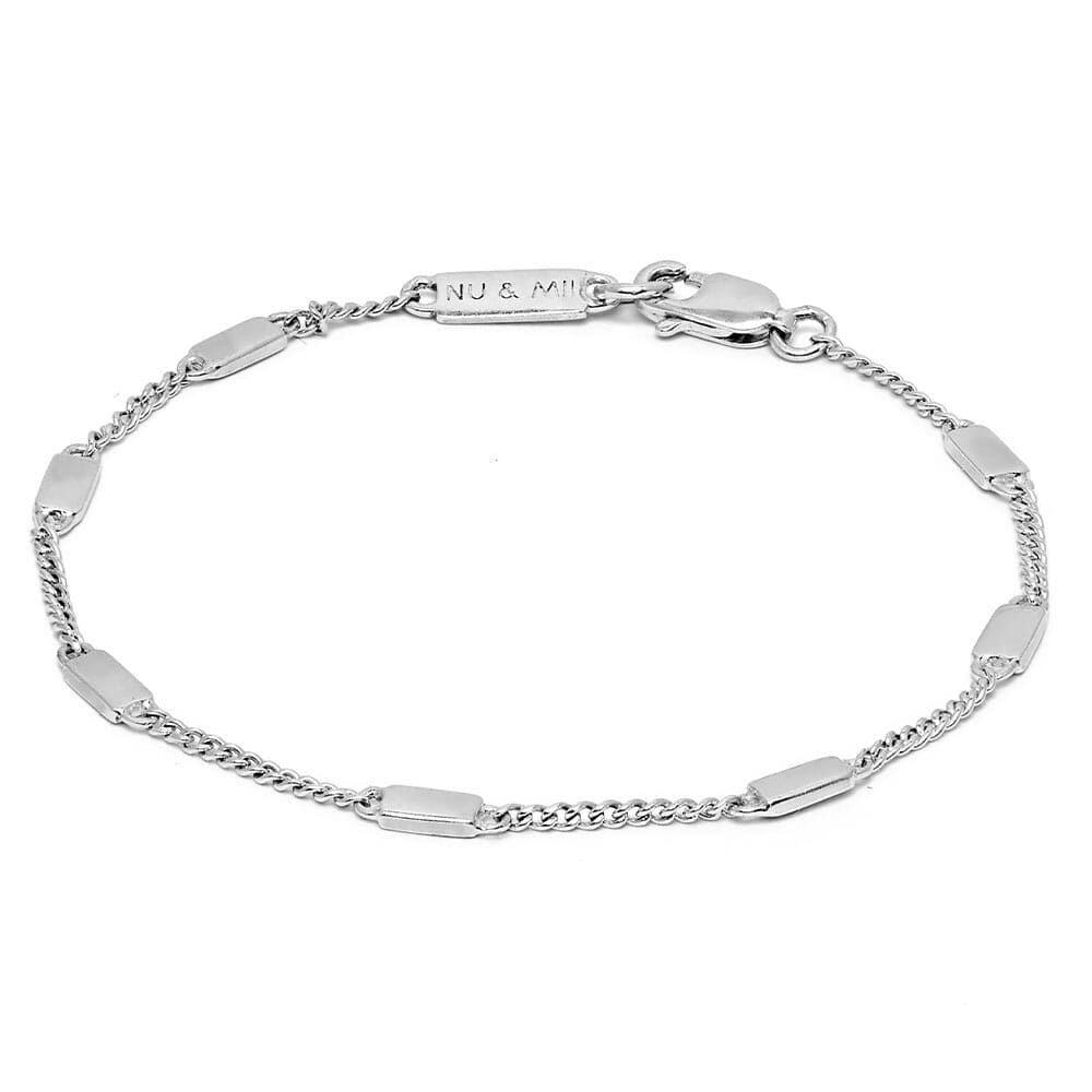 Outlet NU & MII Chelsea Silver Bracelet