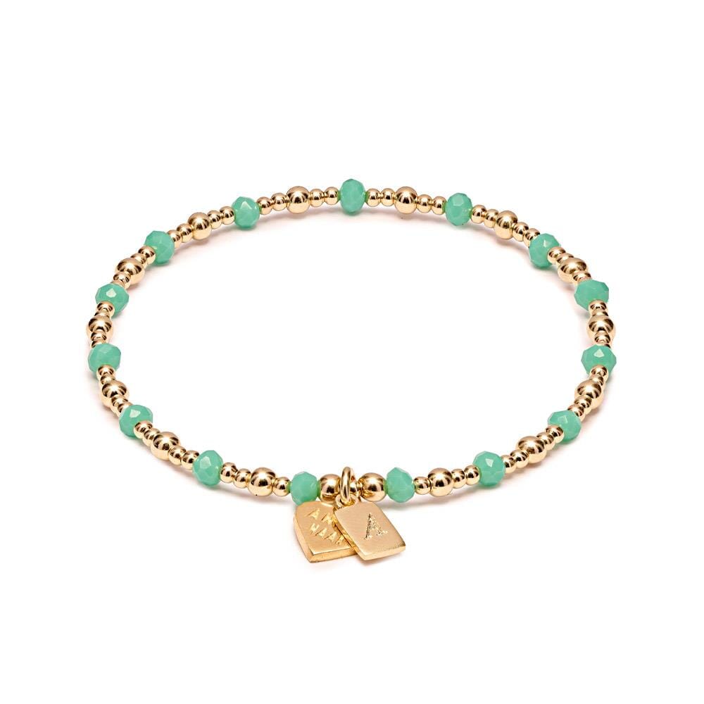 Seabloom Personalised Gold Plated Bracelet