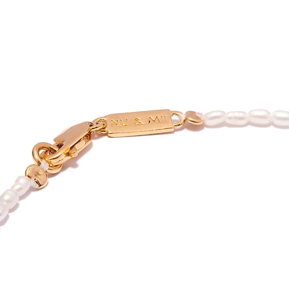 NU & MII Luella Pearl Gold Bracelet